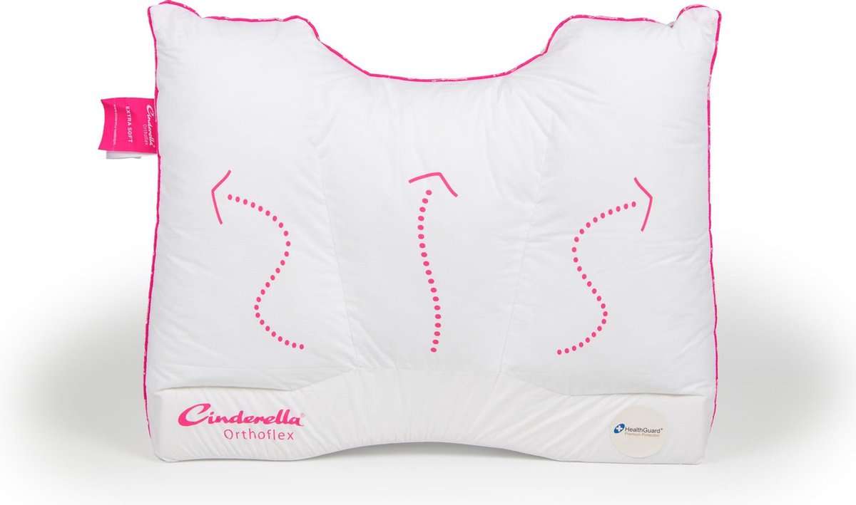 Cinderella hoofdkussen Orthoflex II Extra Soft - 60 x 50 cm