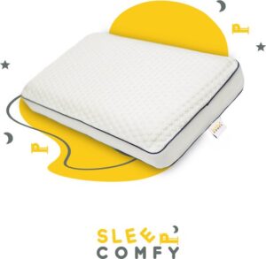 sleep comfy traagschuim kussen