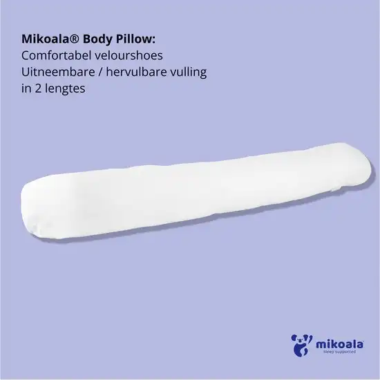 Mikoala - Lichaamskussen - Body Pillow, Zwangerschapskussen, Ergonomisch Kussen,... | bol.com