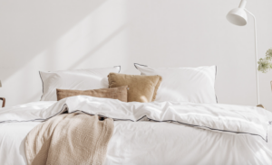 beddengoed percalekatoen matt