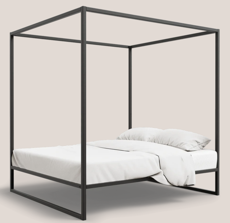 Bedframe 02 | Zwart - Robuust Amsterdam