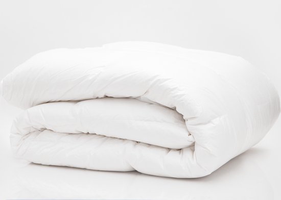 C'est Duvet - Donsdeken 140x200 - Zilver : 100% witte Mazurische ganzendons - Warm-Classic