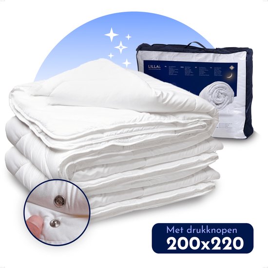 LILLA24 Luxe 4 seizoenen dekbed | 200x220 cm - Tweepersoons dekbed - 30 dagen... | bol.com